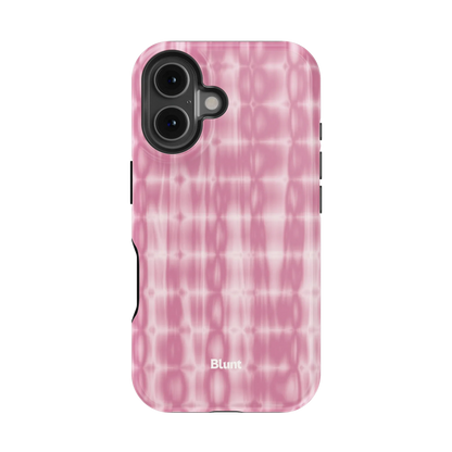 Pink Ripple iPhone Case