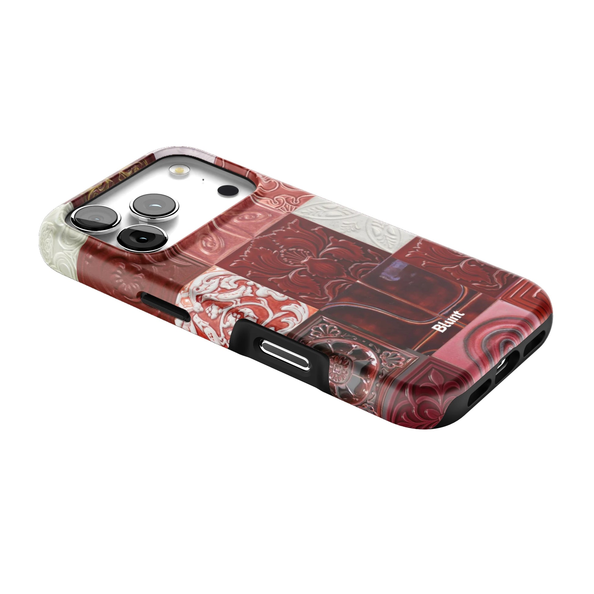 Checkered-Rouge-iphone-case-iPhone 17 Pro-2