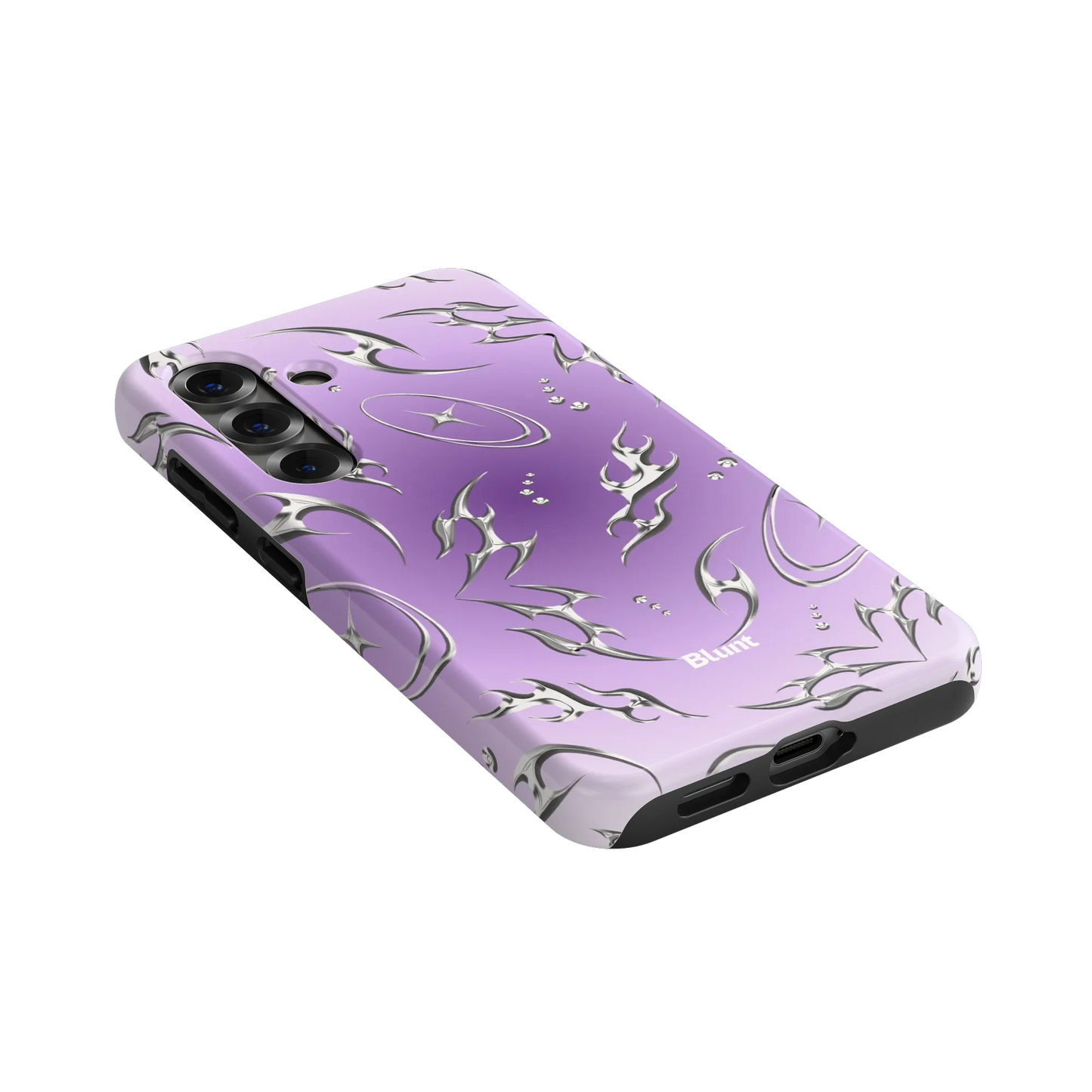 Purple Cyber Samsung Case