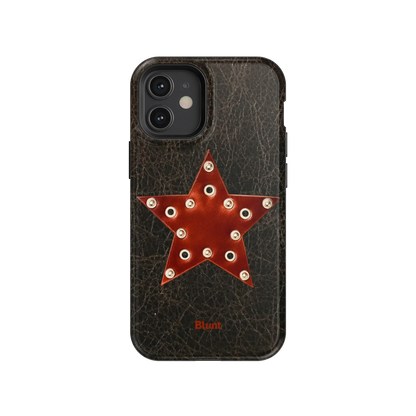 Rust Star iPhone Case