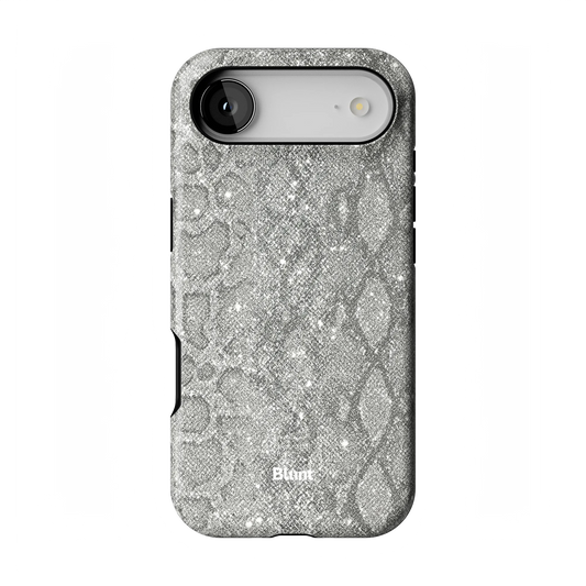 Silver Python iPhone Case