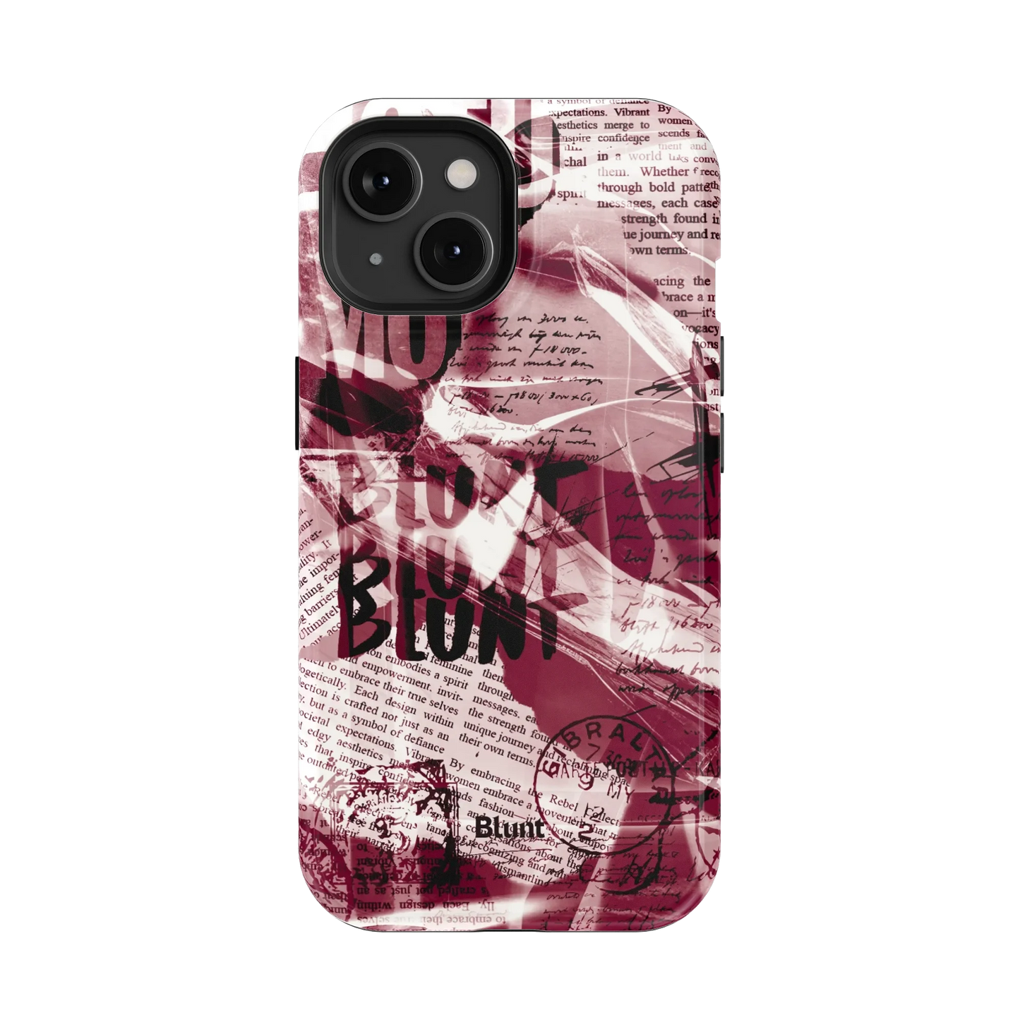 Red Love Letter iPhone Case