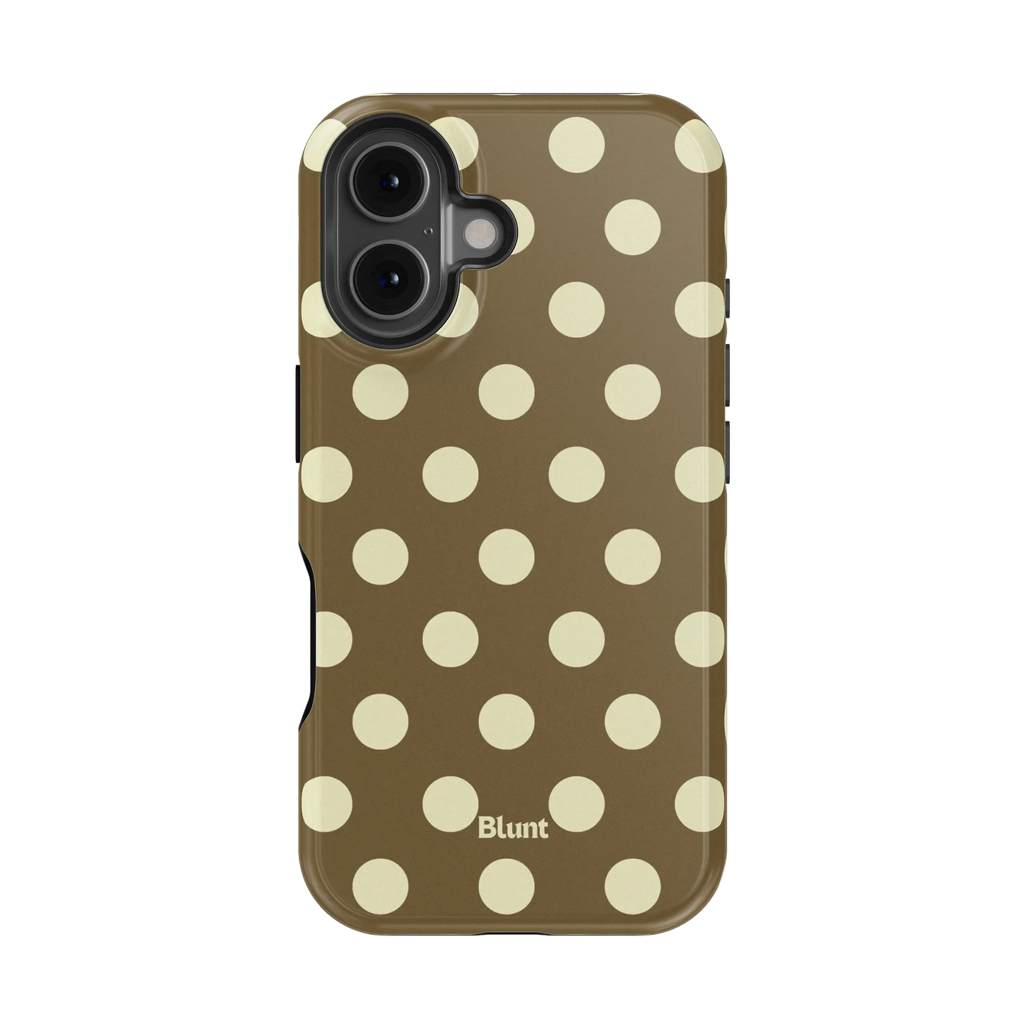 Toffee Cream Dot iPhone Case