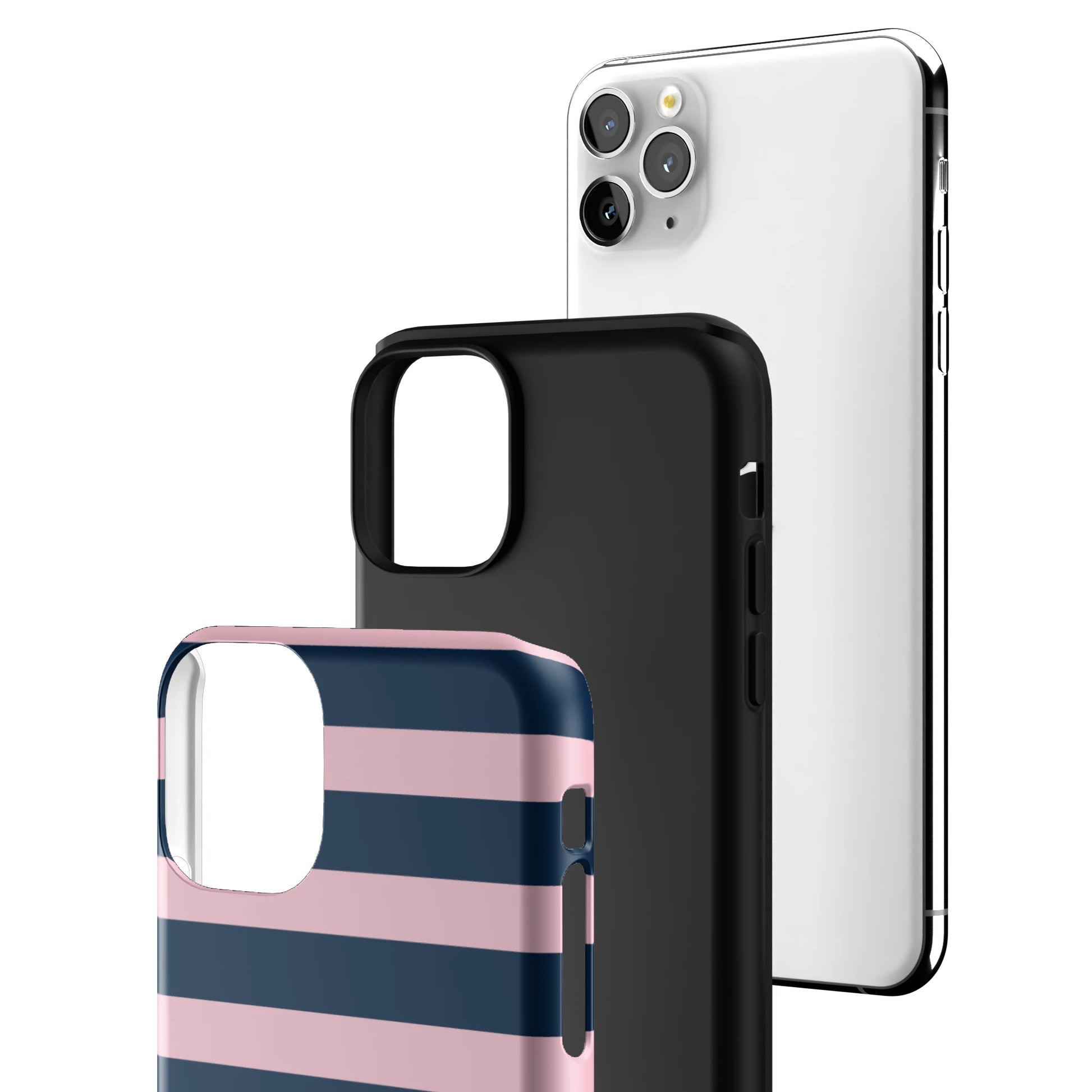 Blueberry-Blush-Stripe-iphone-case-iPhone 11 Pro Max-3