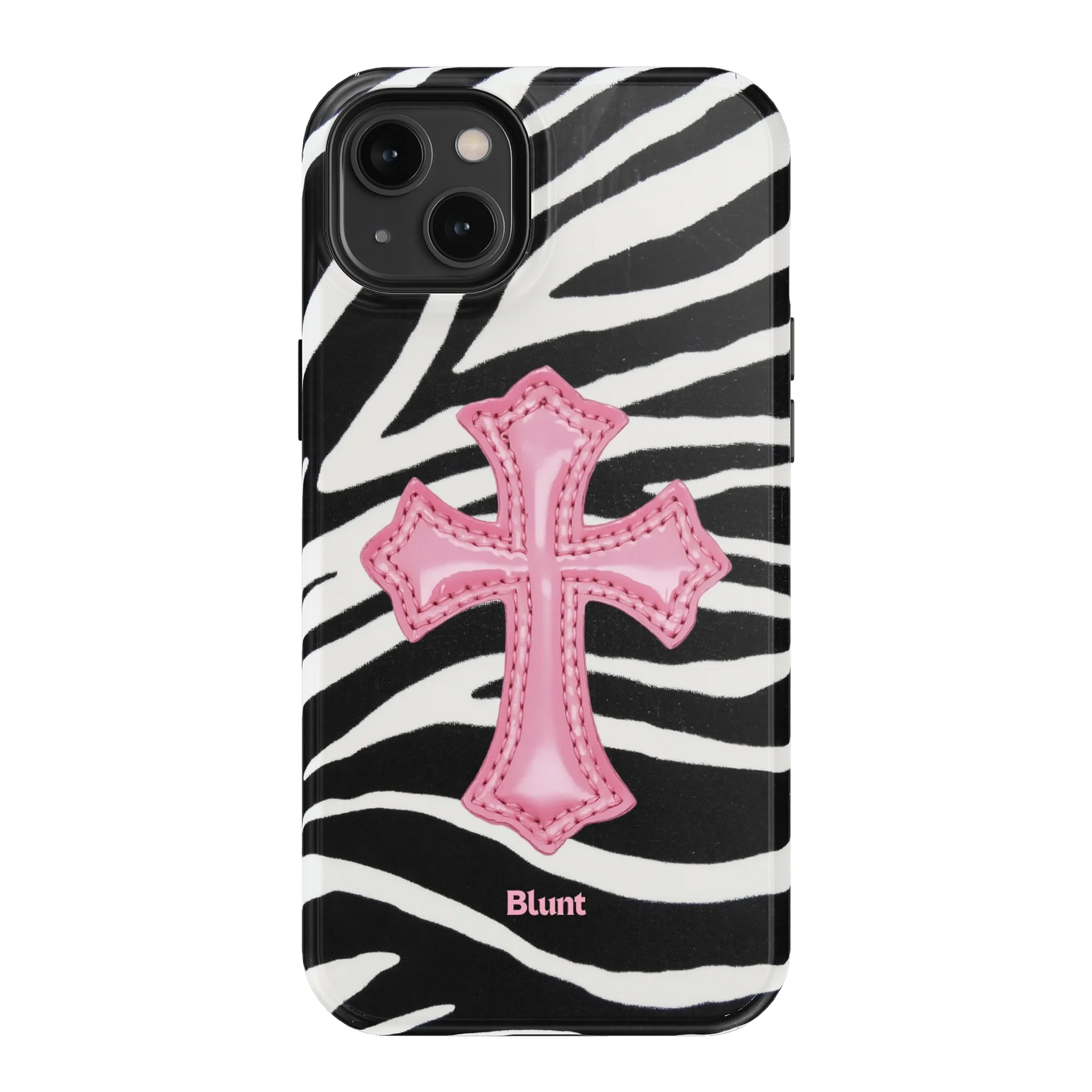 Zebra Halo iPhone Case
