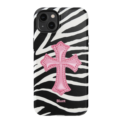 Zebra Halo iPhone Case