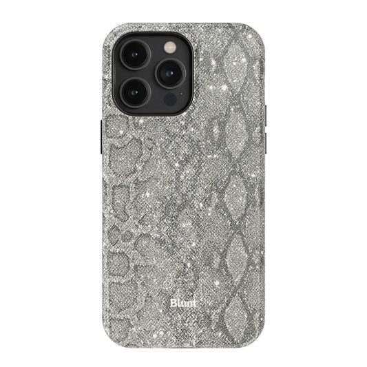 Silver Python iPhone Case