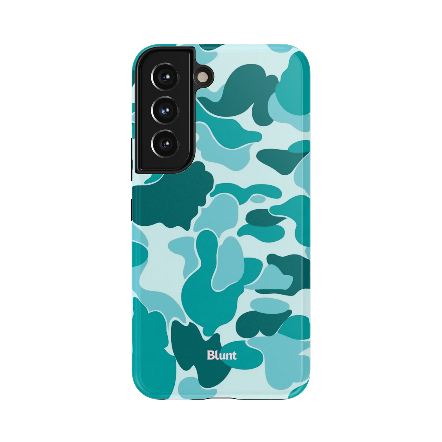 Aqua Camo Samsung Case