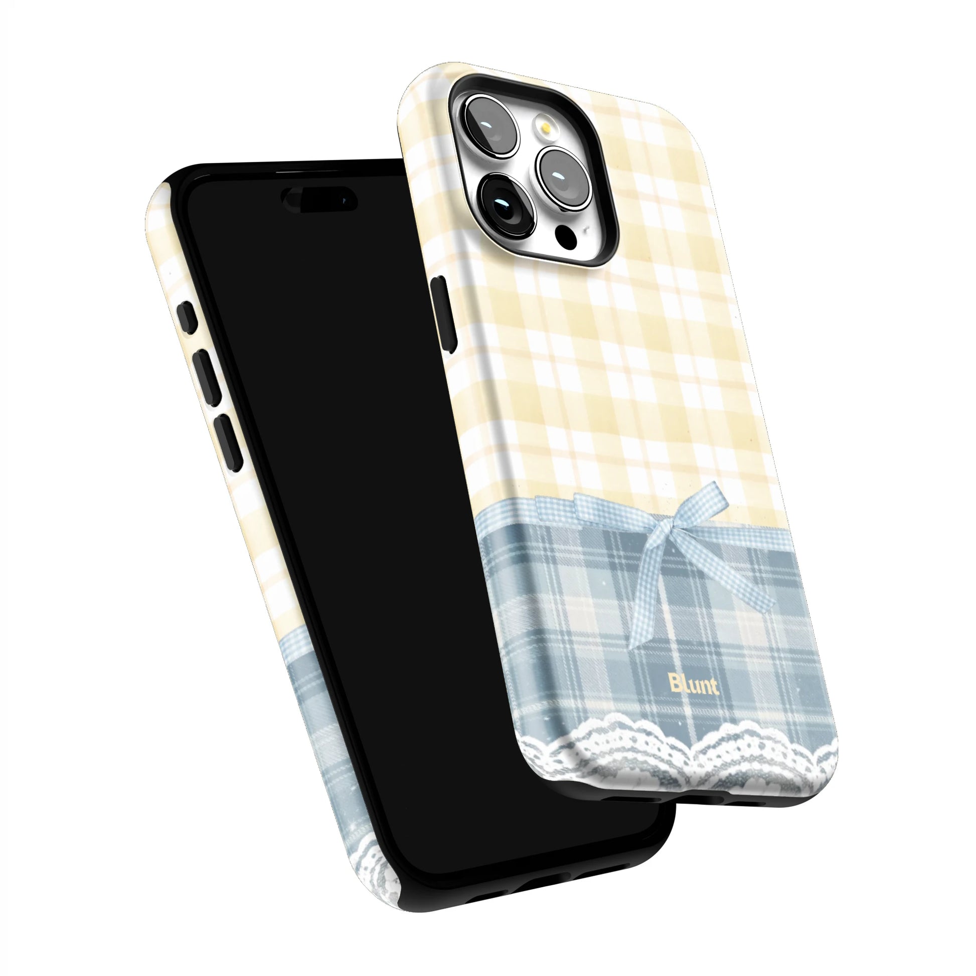 Blue-Lemonplaid-iphone-case-iPhone 15 Pro Max-5