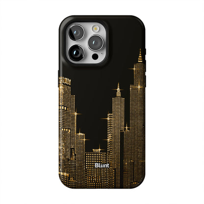 Gold-NYC--SKYELINE-iphone-case-iPhone 15 Pro Max-1