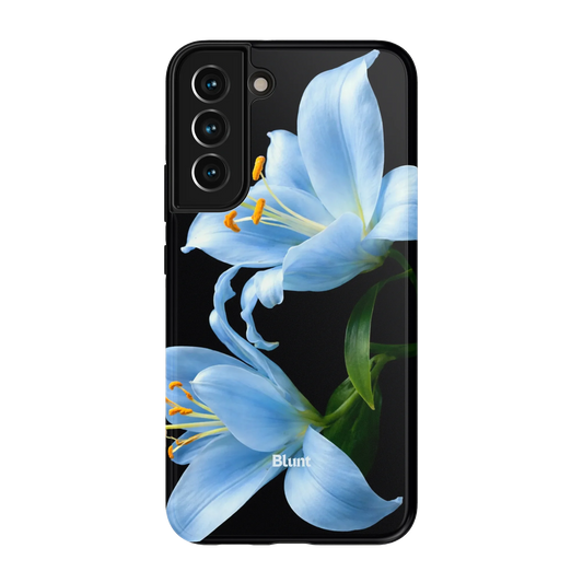Eclipse Orchid in Blue Samsung Case