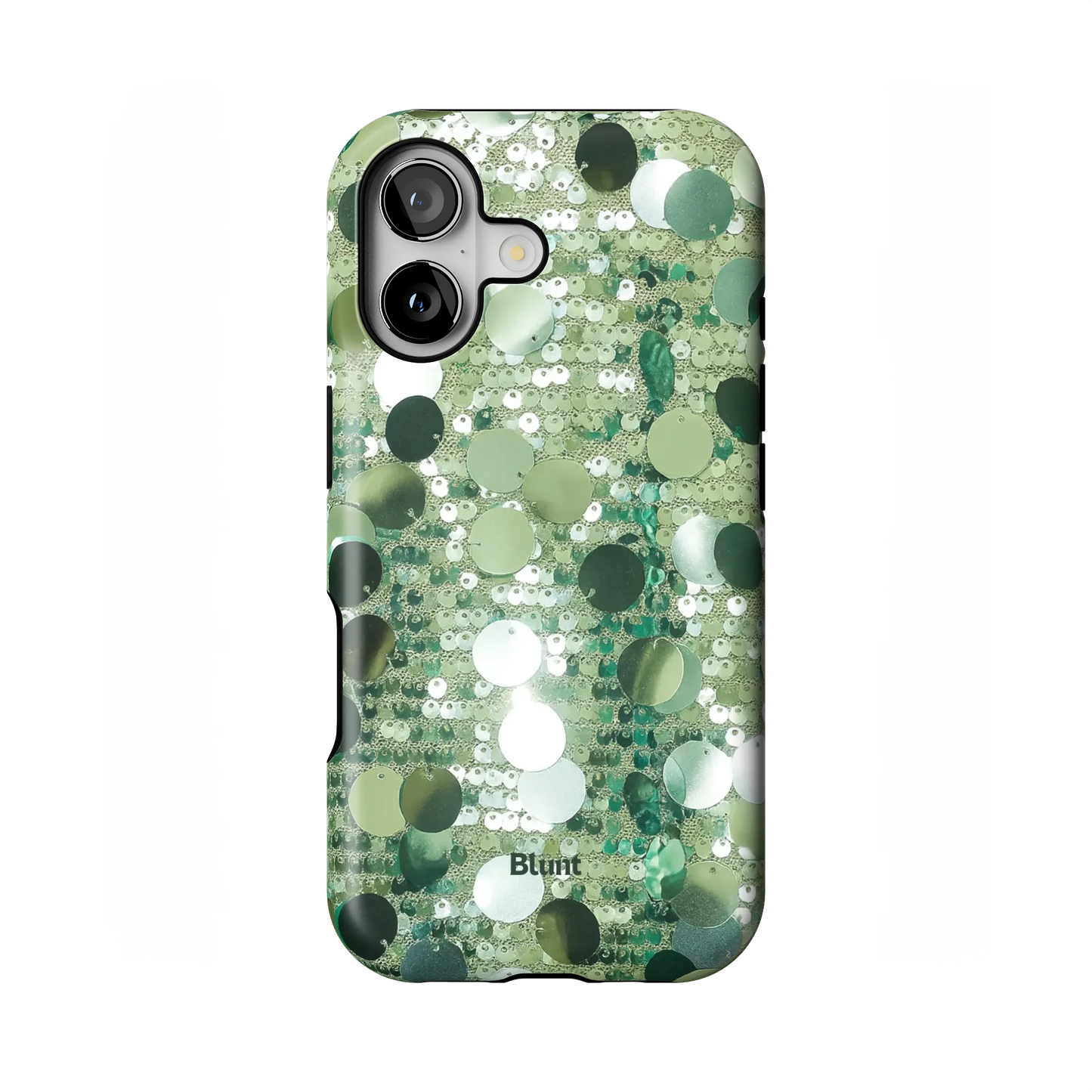 Sage Glitz iPhone Case