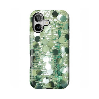 Sage Glitz iPhone Case