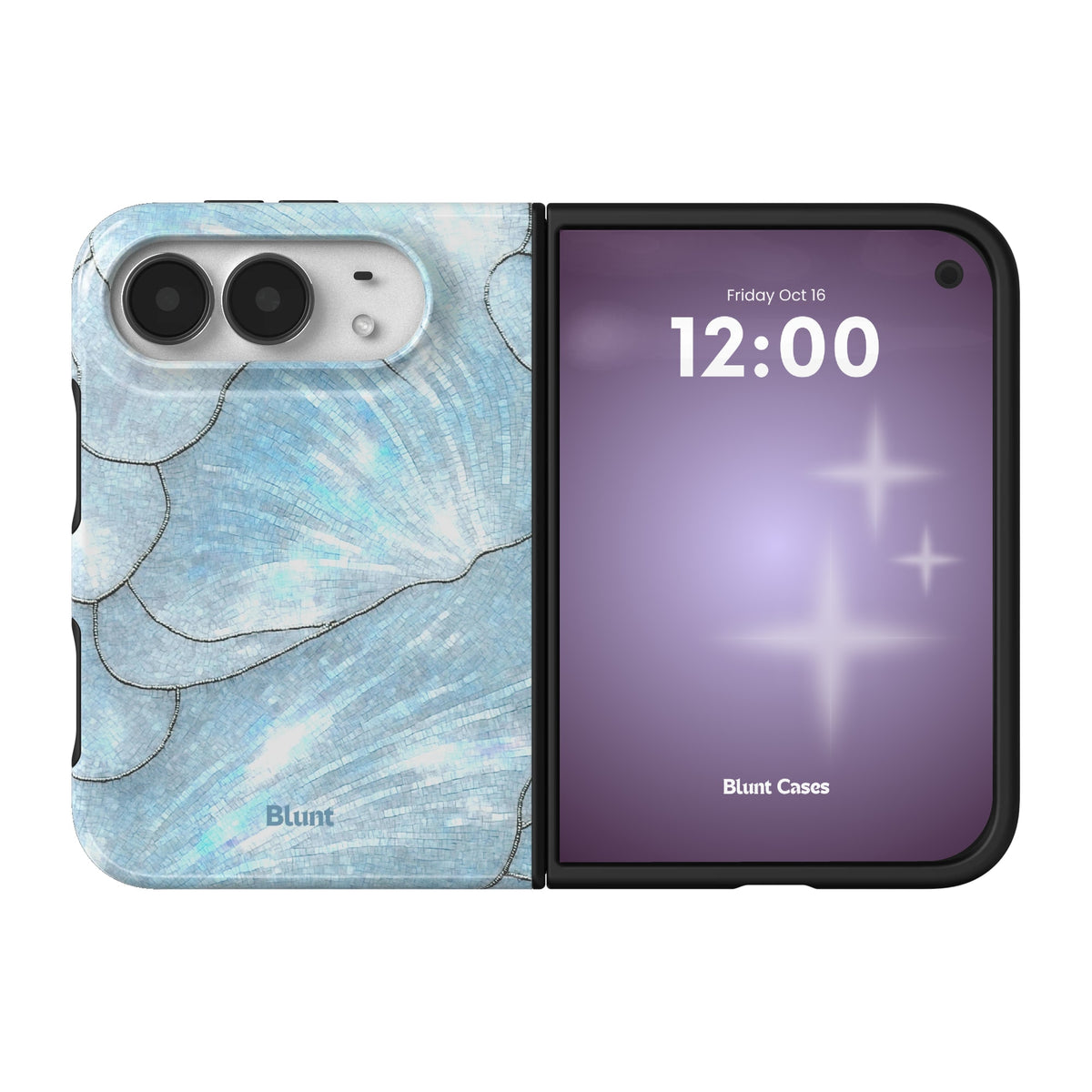 icy-bloom-iphone-case iPhone 18 Duo case, view 1