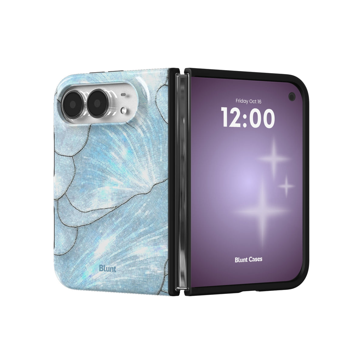 icy-bloom-iphone-case iPhone 18 Duo case, view 3