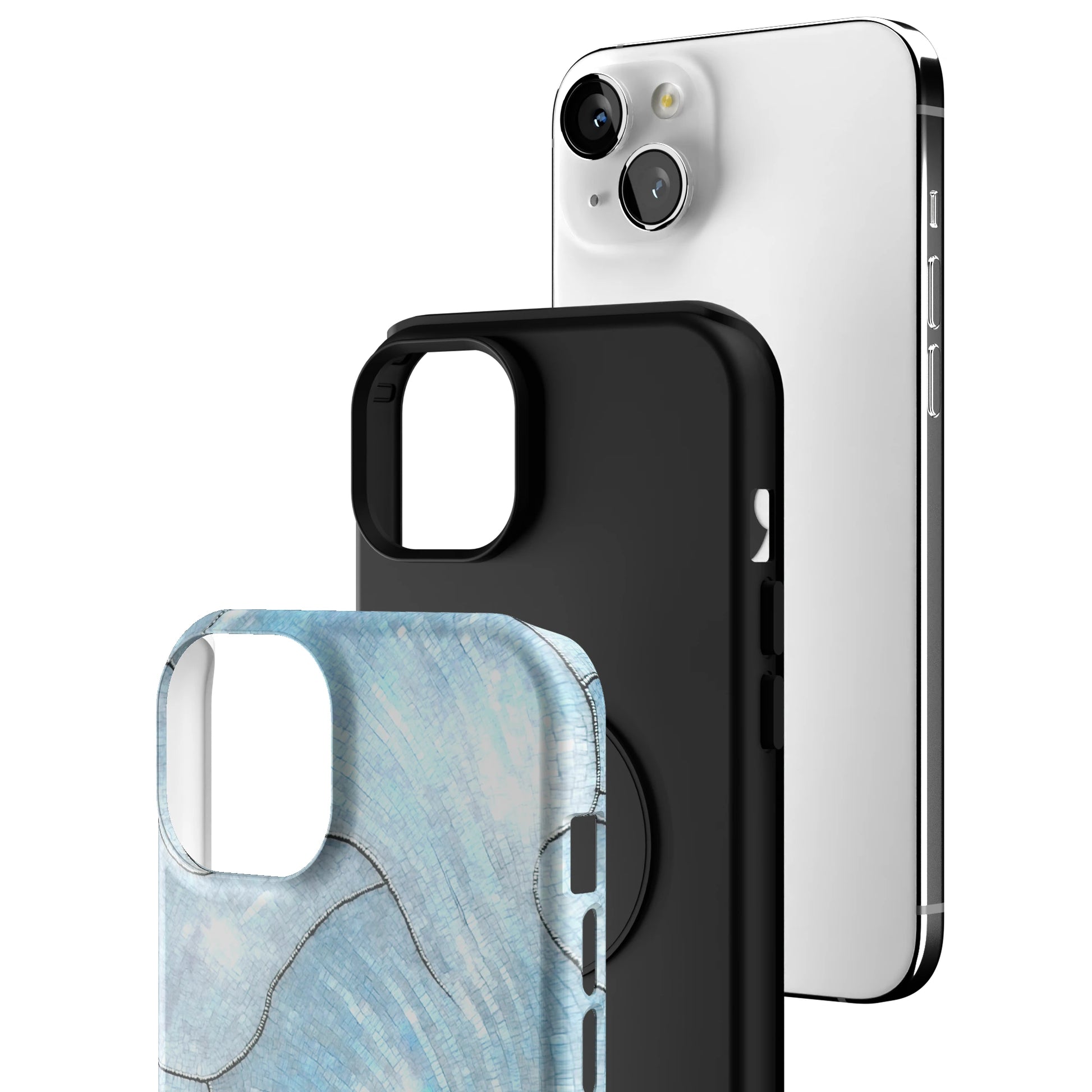 Icy Bloom iPhone Case gallery - Iphone_15_Mini_Air_Plus_3