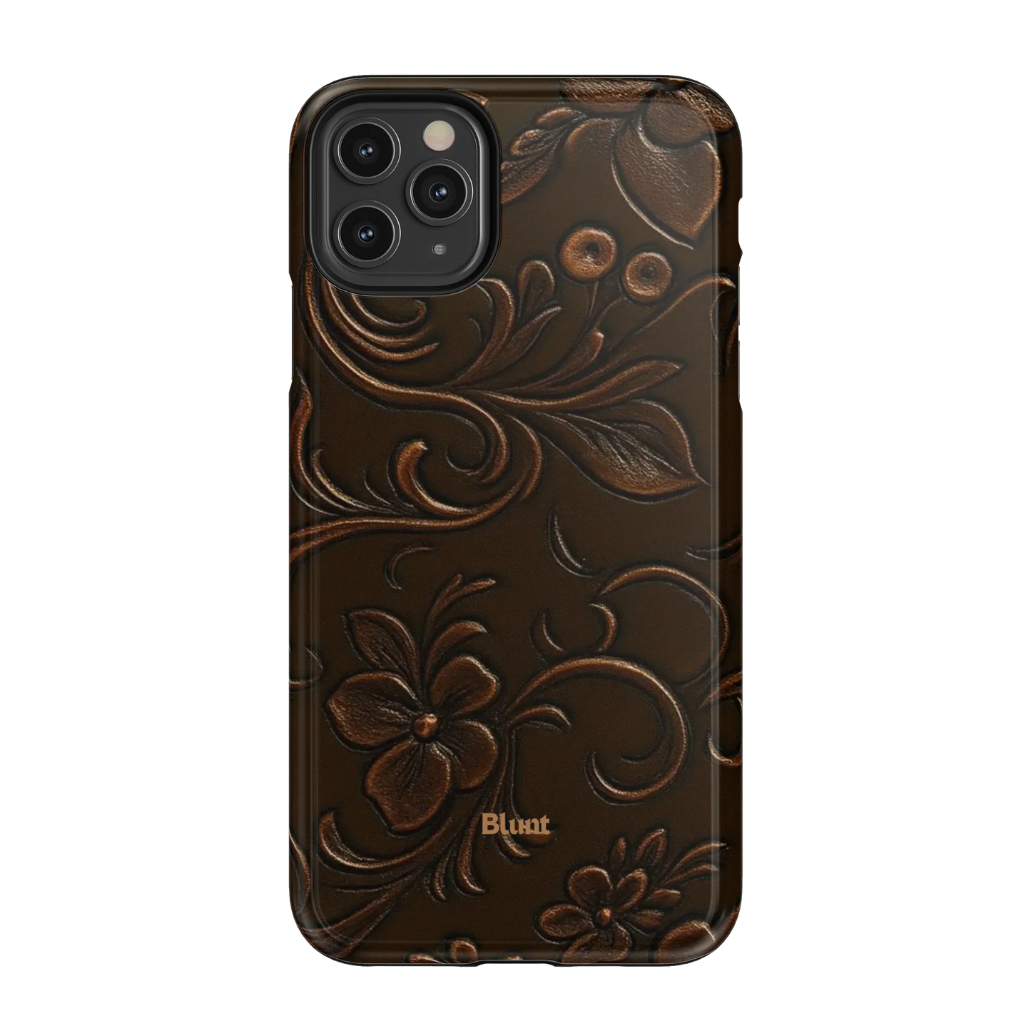 Tooled Leather iPhone Case
