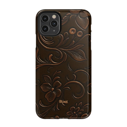 Tooled Leather iPhone Case