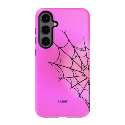 Pink Web Samsung Case