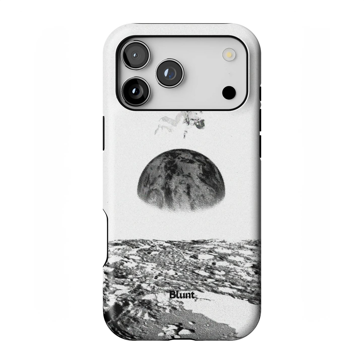 Static Moon iPhone Case