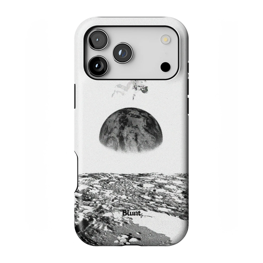 Static Moon iPhone Case