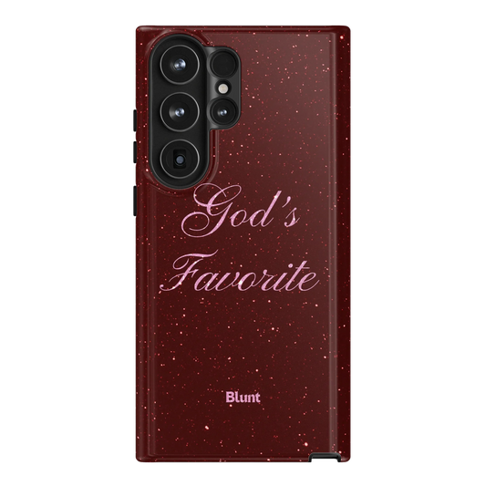 Gods Favorite Burgundy Samsung Case