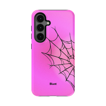 Pink Web Samsung Case