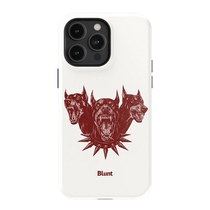 Red Sin iPhone Case
