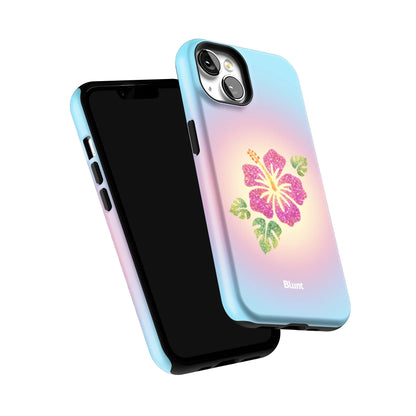 Hibiscus-Glow-iphone-case-iPhone 13-5