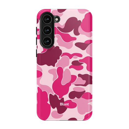Pink Camo Samsung Case