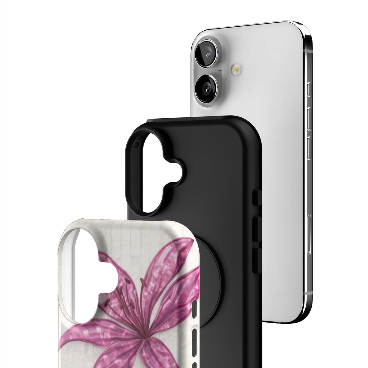 Purple-Floral-Luster-iphone-case-iPhone 16-3
