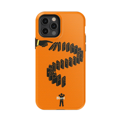 Domino Run iPhone Case