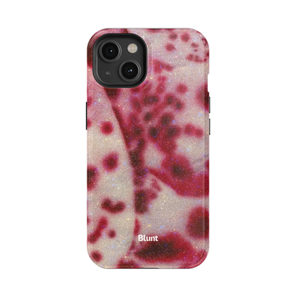 Crimson Veil iPhone Case