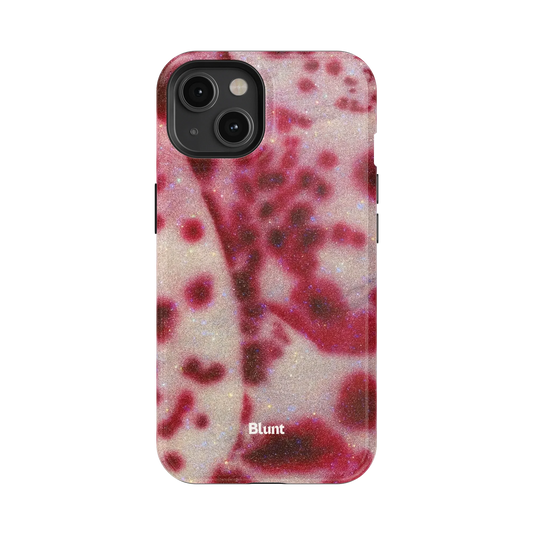 Crimson Veil iPhone Case