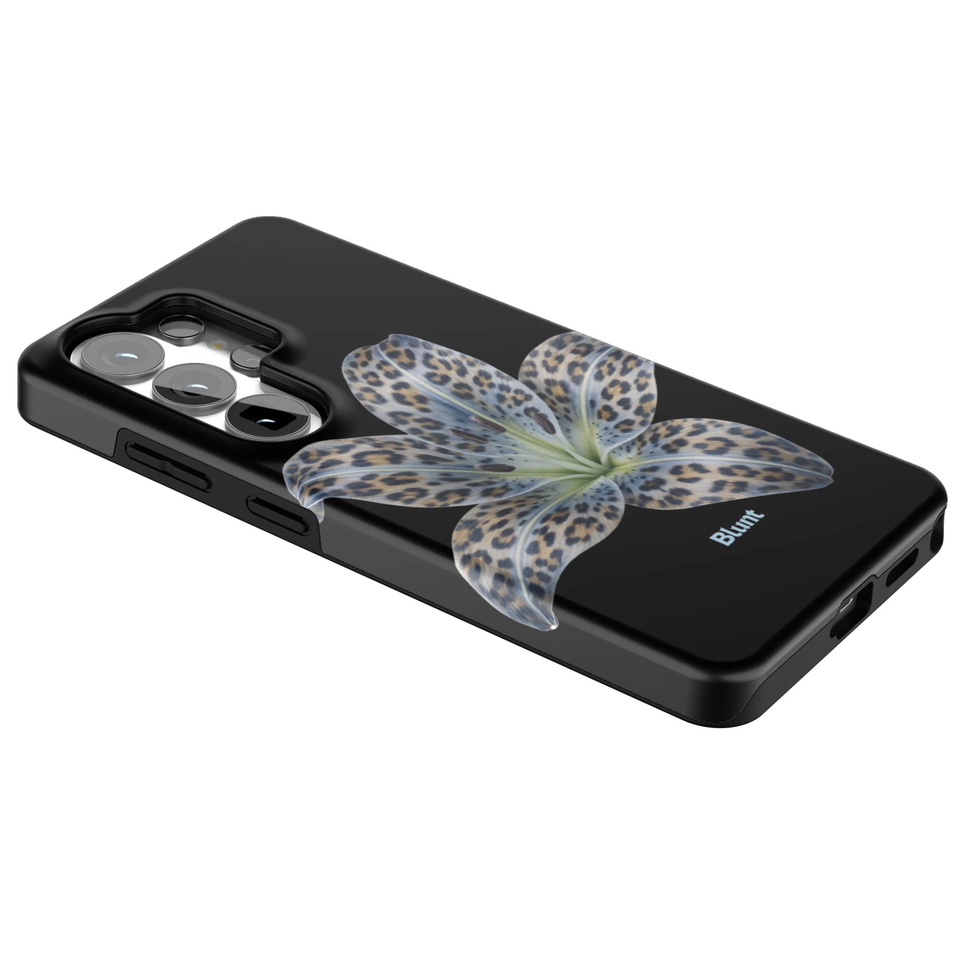 Blue-Leopard-Bloom-samsung-case-Galaxy S26 Ultra-2