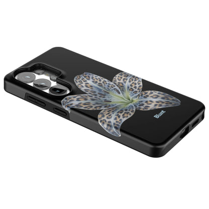 Blue-Leopard-Bloom-samsung-case-Galaxy S26 Ultra-2