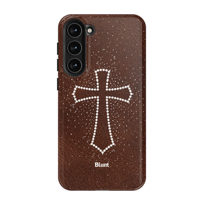 Brown-Diamara-samsung-case-Galaxy S23 Plus-1