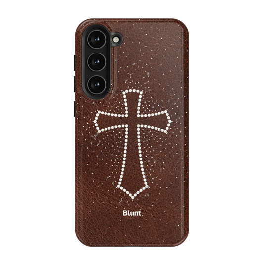 Brown-Diamara-samsung-case-Galaxy S23 Plus-1