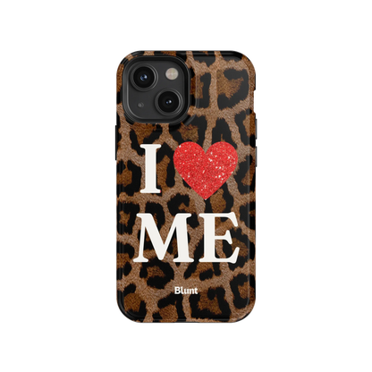 Cheetah I Love Me iPhone Case