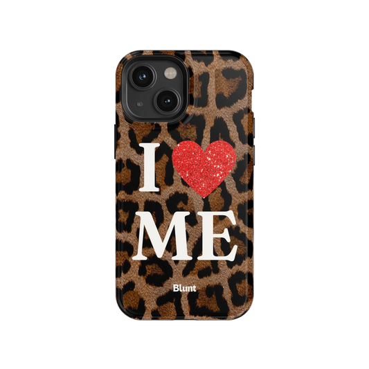 Cheetah I Love Me iPhone Case