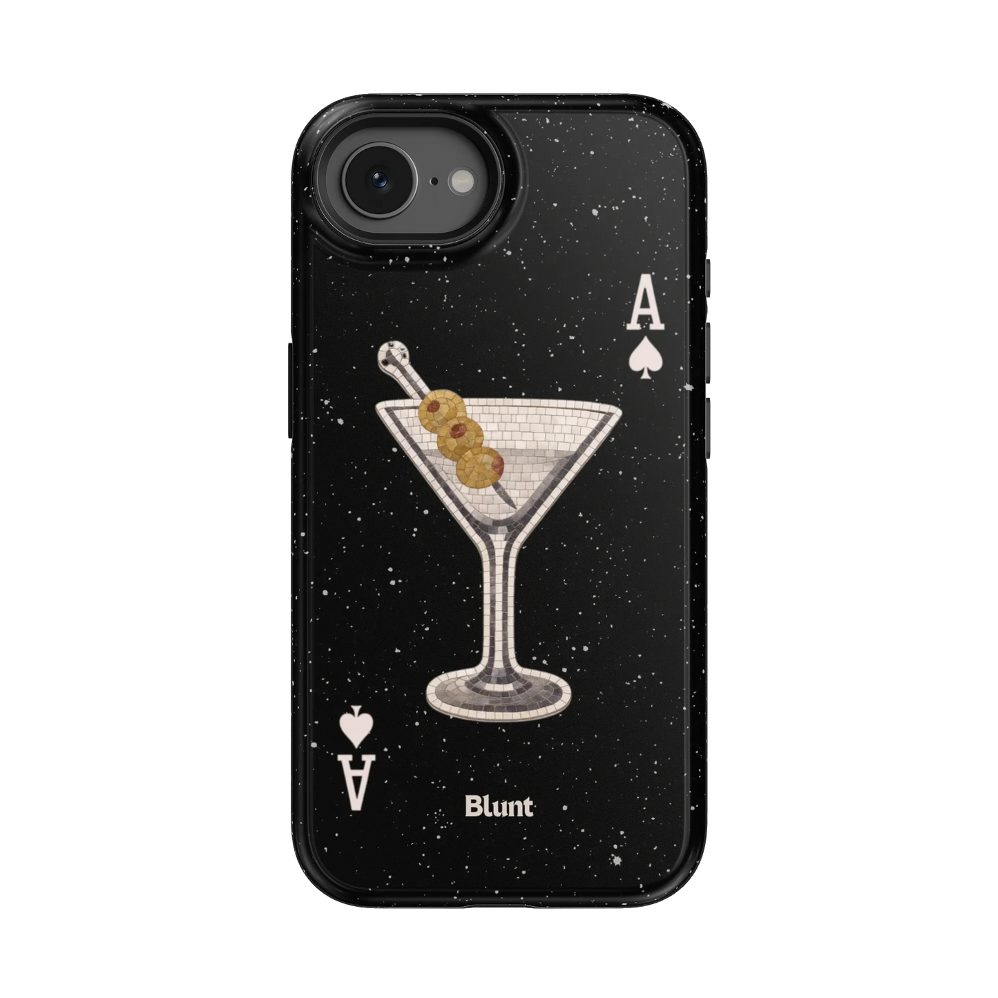 Black Dirty Martini iPhone Case