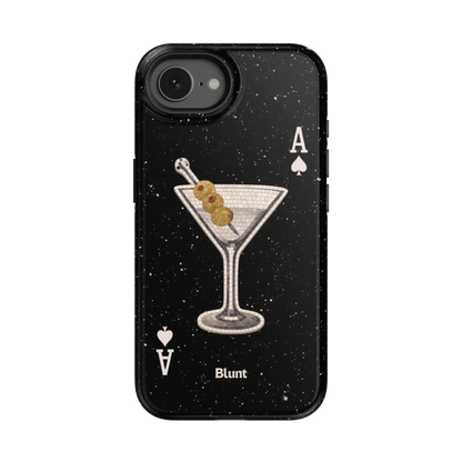 Black Dirty Martini iPhone Case