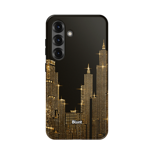 Gold-NYC--SKYELINE-samsung-case-Galaxy S25-1