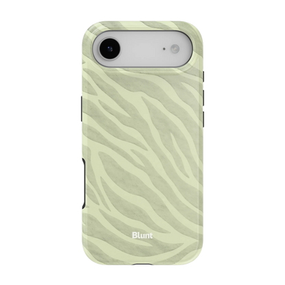 Sage Zebra iPhone Case