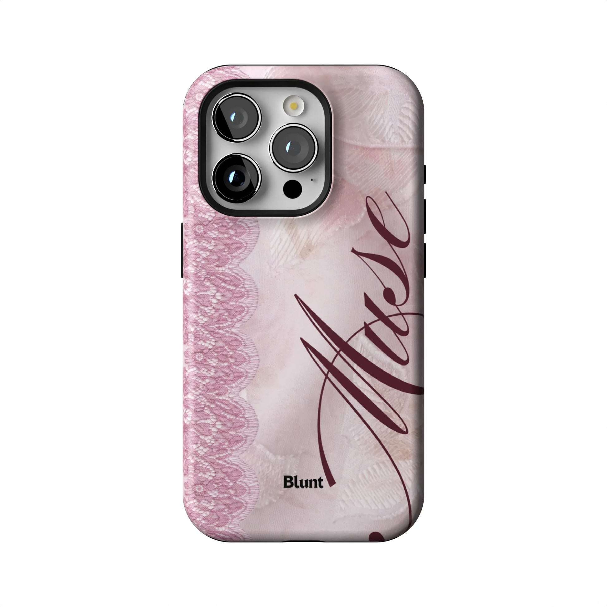 Blush-Laced-Muse-iphone-case-iPhone 15 Pro-1