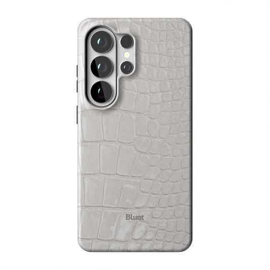 White-Plush-samsung-case-Galaxy S26 Ultra-1
