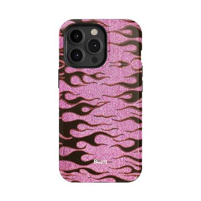 Fuchsia Heat iPhone Case