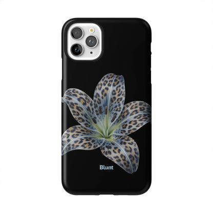 Blue-Leopard-Bloom-iphone-case-iPhone 11 Pro Max-1
