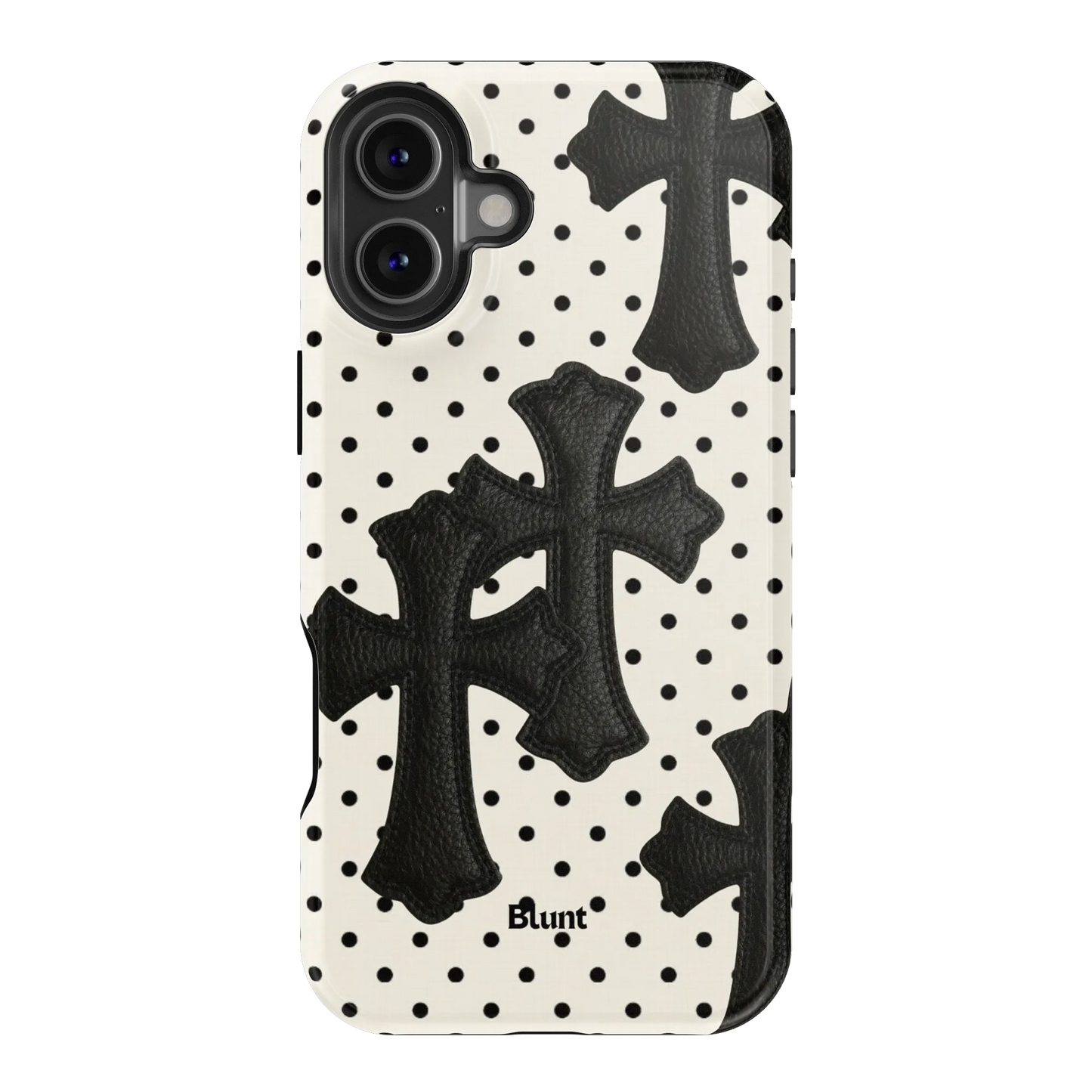 Noir Crosses iPhone Case