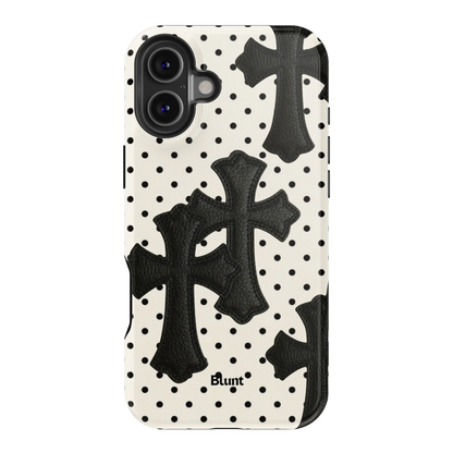 Noir Crosses iPhone Case